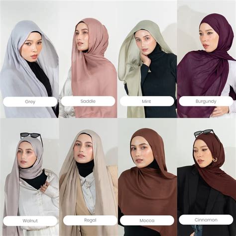 Hijab Pashmina Premium - Gambar 2